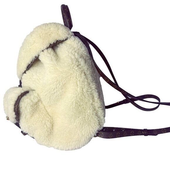 Louis Vuitton Monogram Shearling SKI Backpack - NWT main image 4